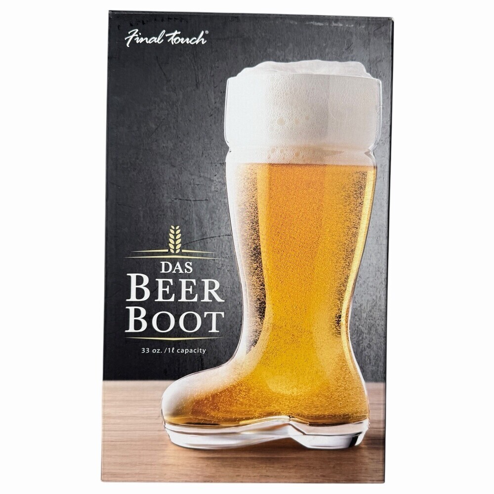 Das Beer Boot 1 Liter Large Dinking Mug Bierstiefeln - Great for Oktoberfest